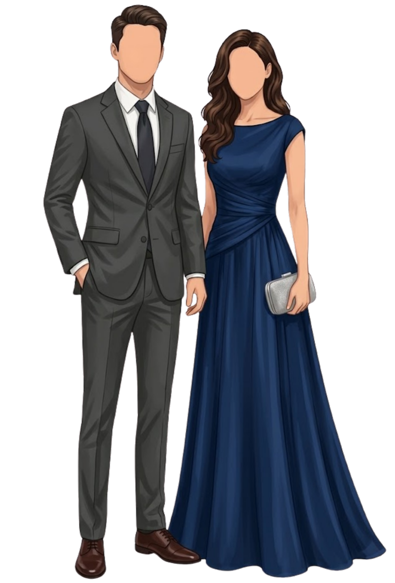Principal sponsors attire — portrait 3:4